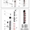 BORDENREK WANDMODEL 6 - Afbeelding 3