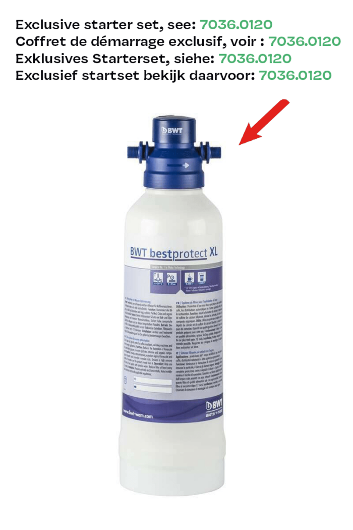 WATERFILTER COMBISTEAMER - Afbeelding 2
