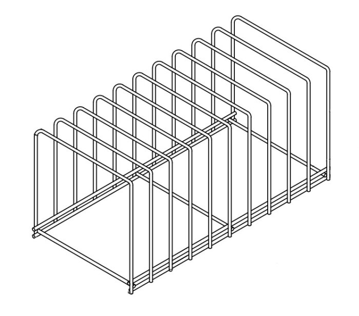 RVS DIENBLADENKORF 10