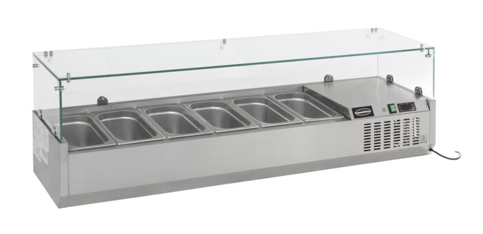 GEKOELDE OPZETVITRINE 1/3 GNx4