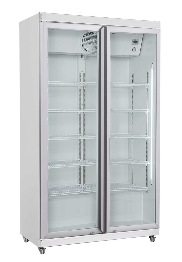 KOELKAST 2 GLASDEUREN