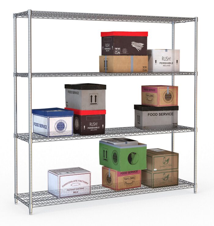 STELLING 4 LEVELS 1800 - Afbeelding 2