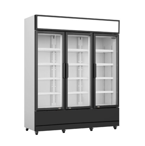 KOELKAST 3 GLASDEUREN