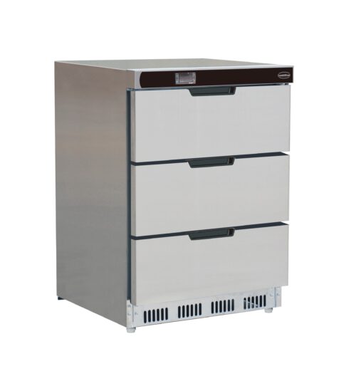 KOELKAST RVS HR150 3 LADEN